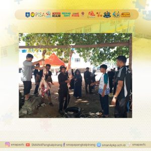 SMA Negeri 4 Pangkalpinang tebar kebahagiaan Idul Adha lewat qurban dan semangat berbagi