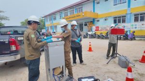 DLH Uji Kualitas Udara di SMAPA