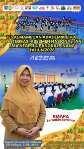Hari Pertama TKA SMAPA Berjalan Lancar